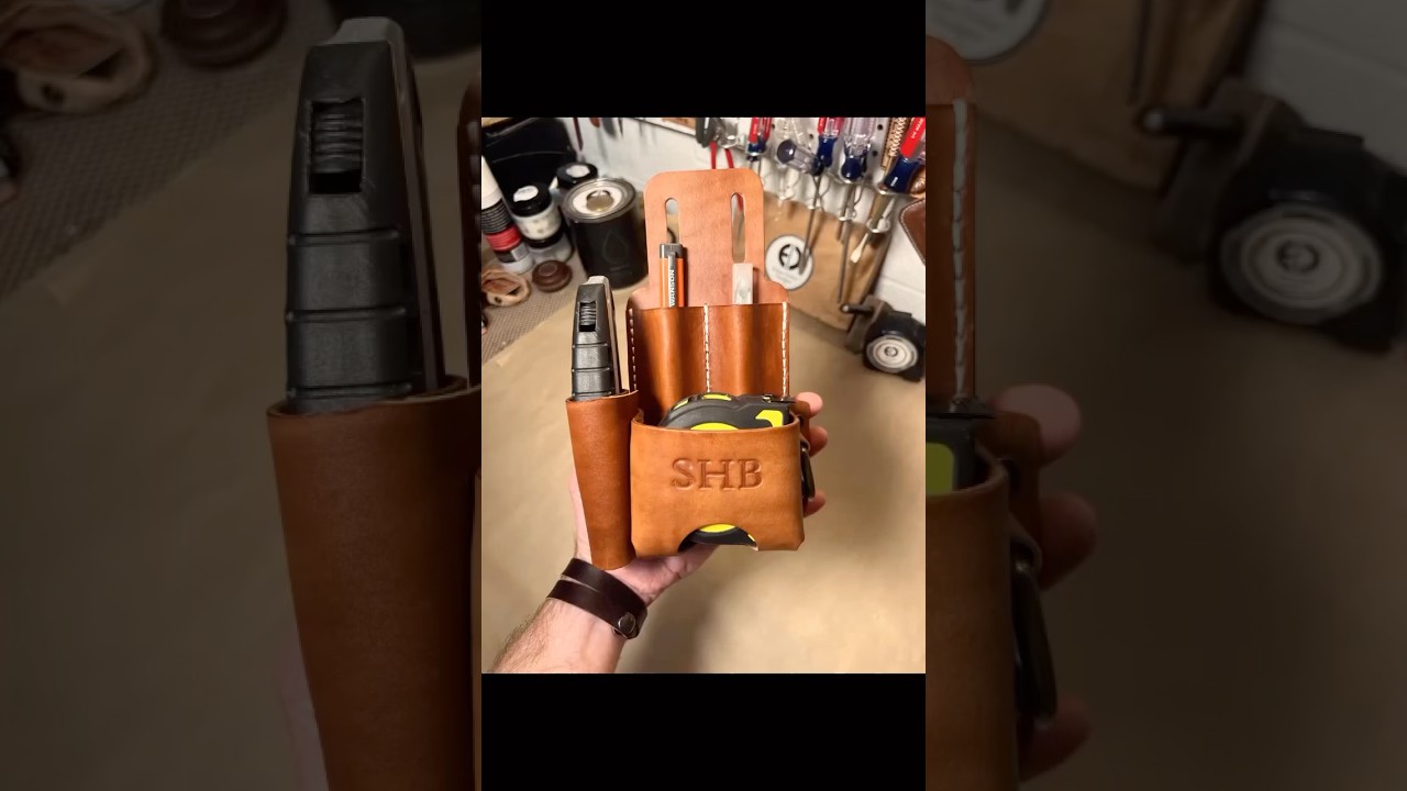 Custom Leather Tool Pouch