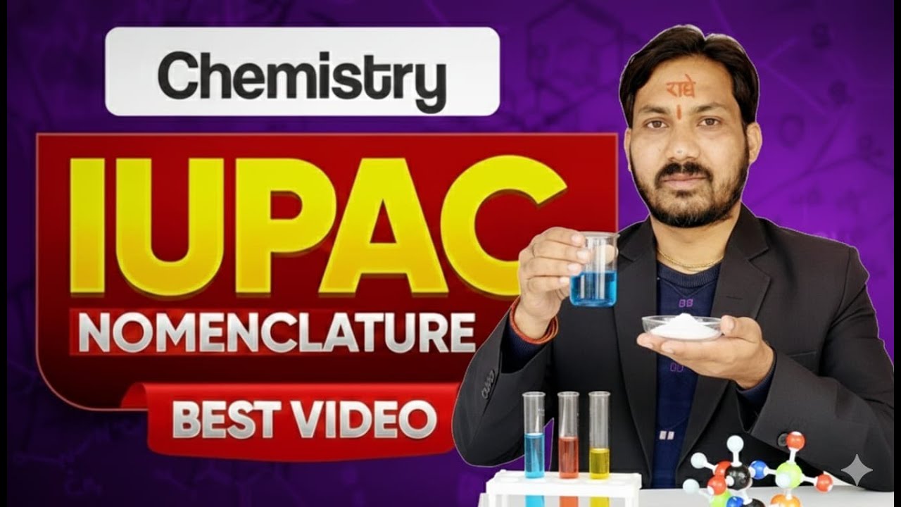 IUPAC Nomenclature of Organic Chemistry PYQs | Class 12th &11th Chemistry | Shailendra sir
