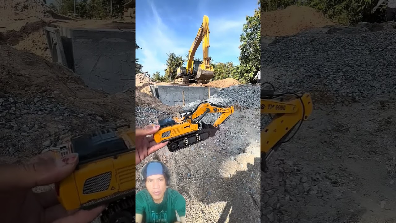beko besar vs beko kecil #shorts #excavator #beko