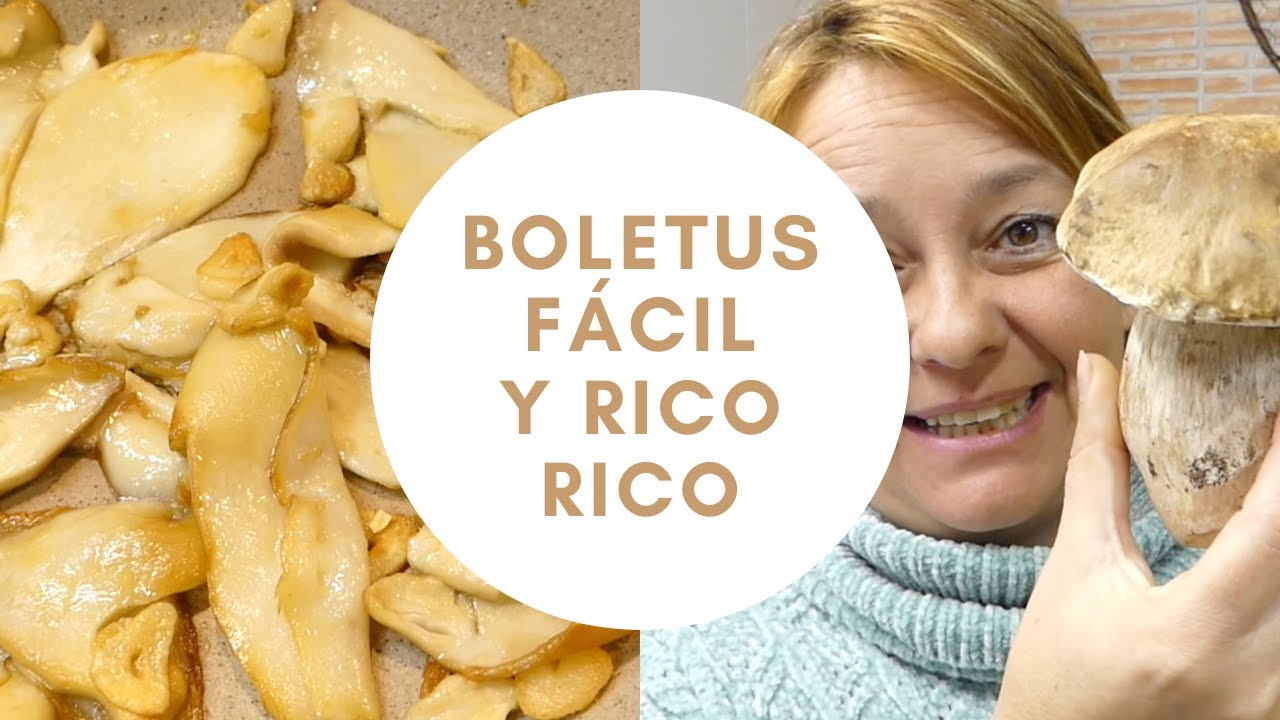 Boletus a la plancha, fácil y rico rico