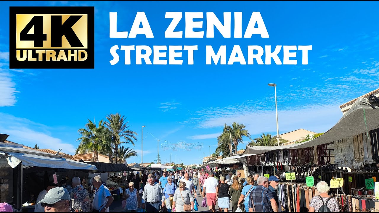 La Zenia - Costa Blanca - Spain - Street Market - Dec 2024