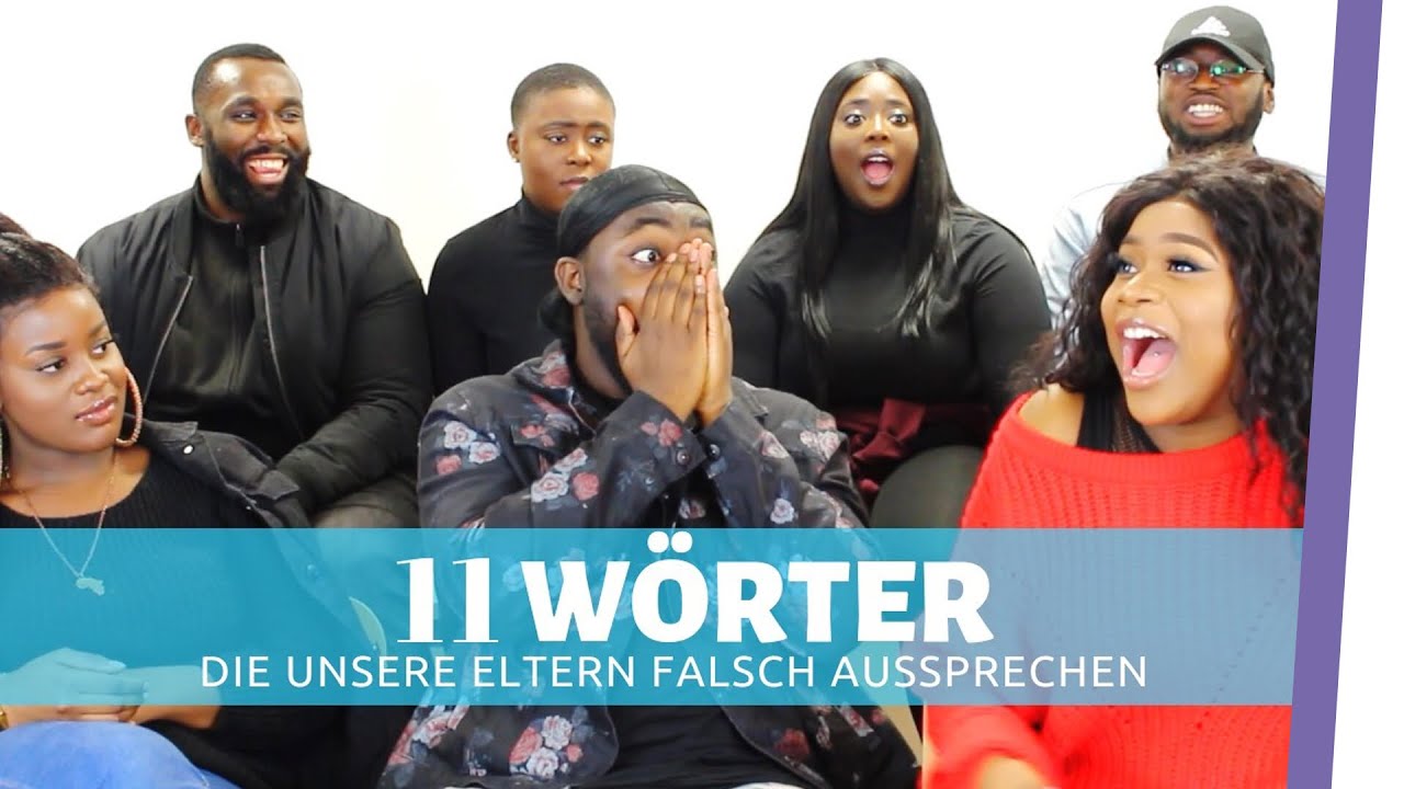 11 Wörter, die afrikanische Eltern falsch aussprechen| YeboahsVLOGS