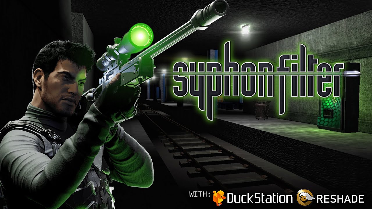 Syphon Filter HD FULL GAME (with Duckstation + Reshade) - Playthrough Gameplay
