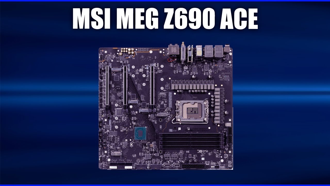Материнская плата MSI MEG Z690 ACE