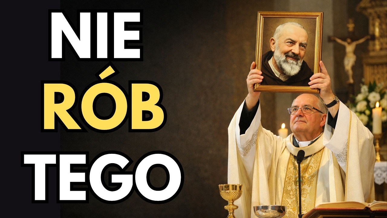 7 prostych zasad Ojca Pio: koniec rozproszeń na Mszy 🕯️📿