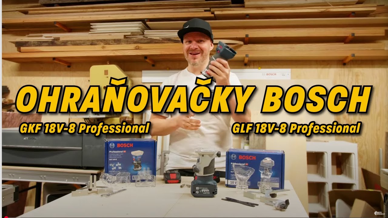 Nové aku ohraňovačky Bosch – víc než jen pěkný křivky