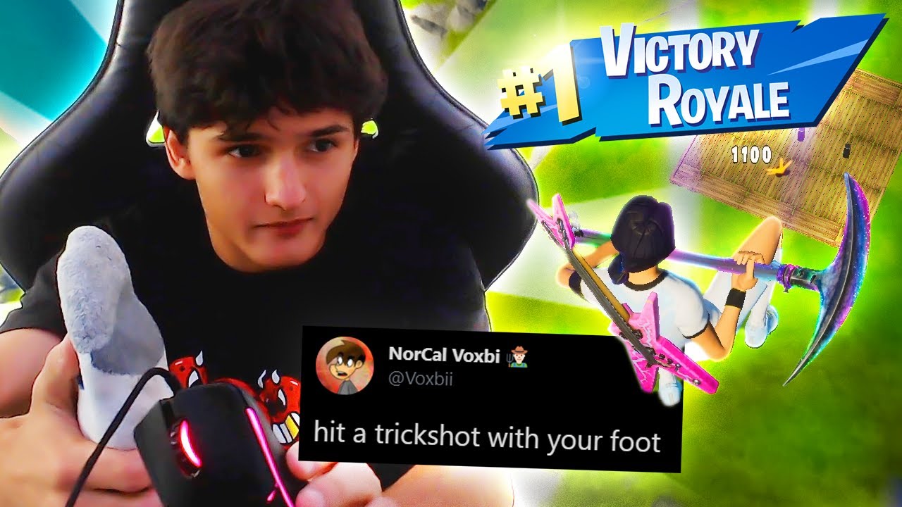 I Tried YOUR Fortnite Trickshot Ideas... (AGAIN)