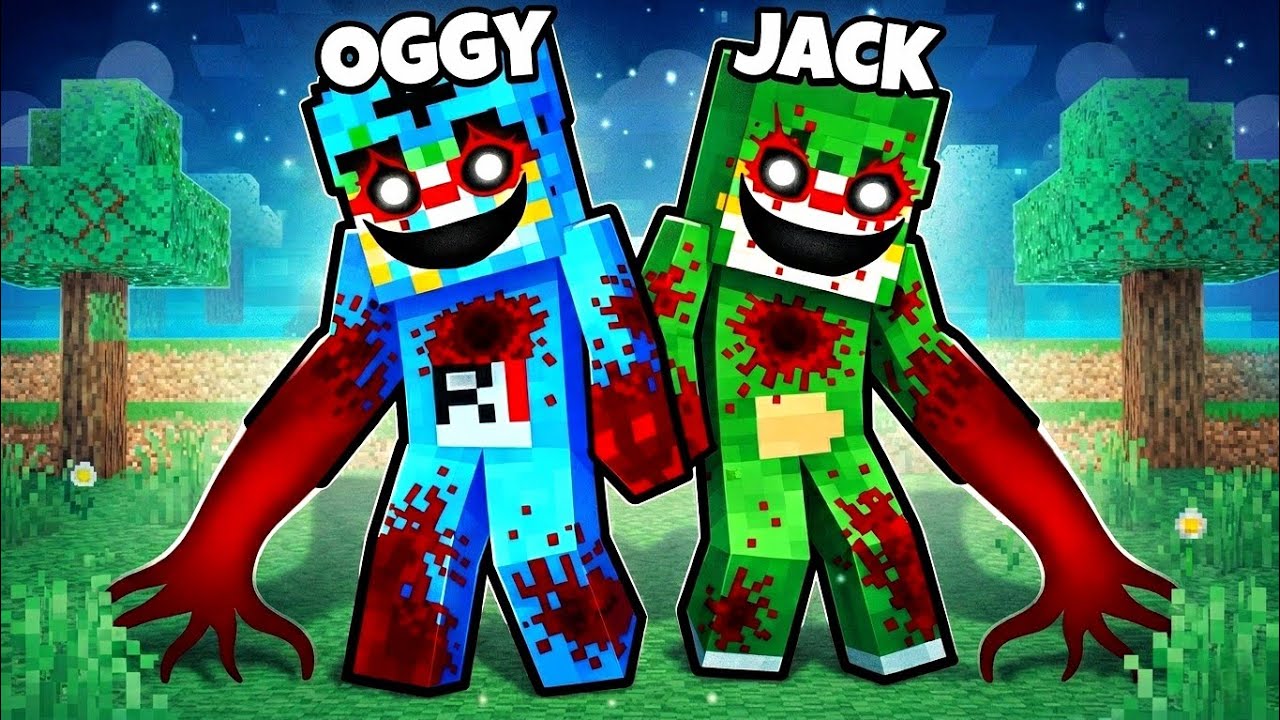 MINECRAFT: EVERYONE INFECTED Oggy And Jack