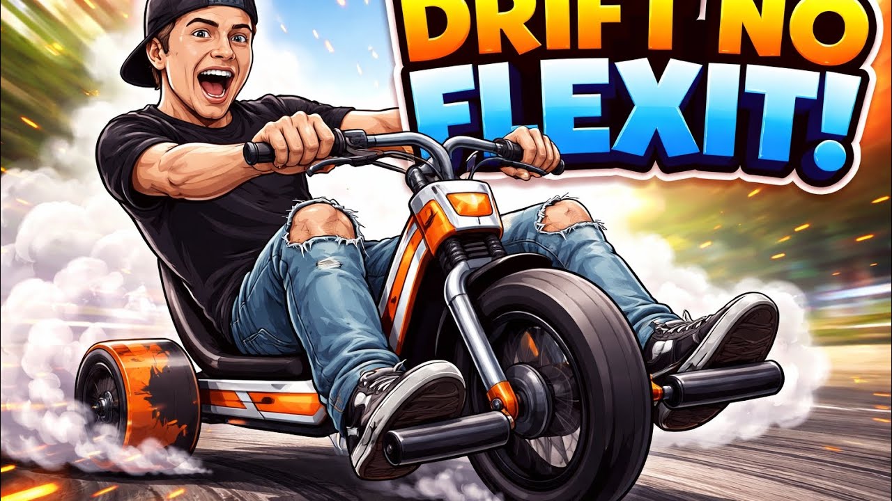 Dando drift no flex city até bater o carro 😜😜
