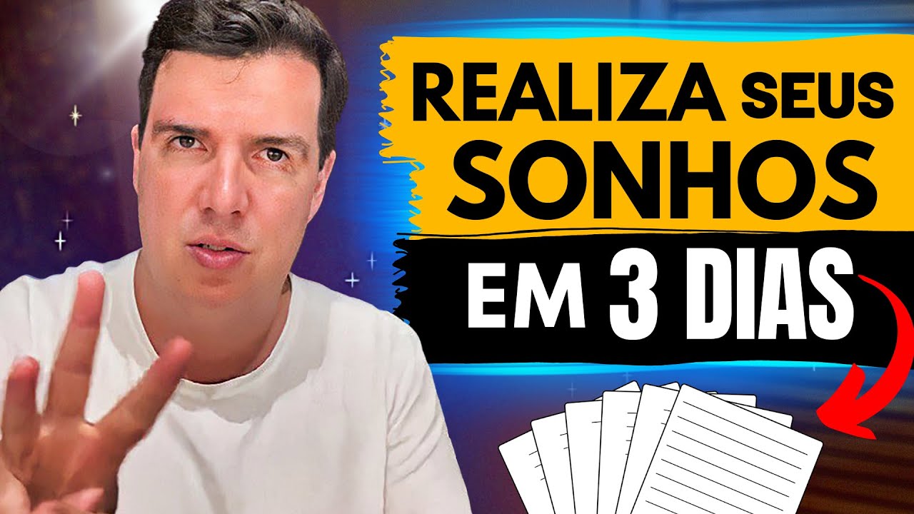 TÉCNICA PODEROSA MANIFESTA seus DESEJOS em 3 DIAS | 