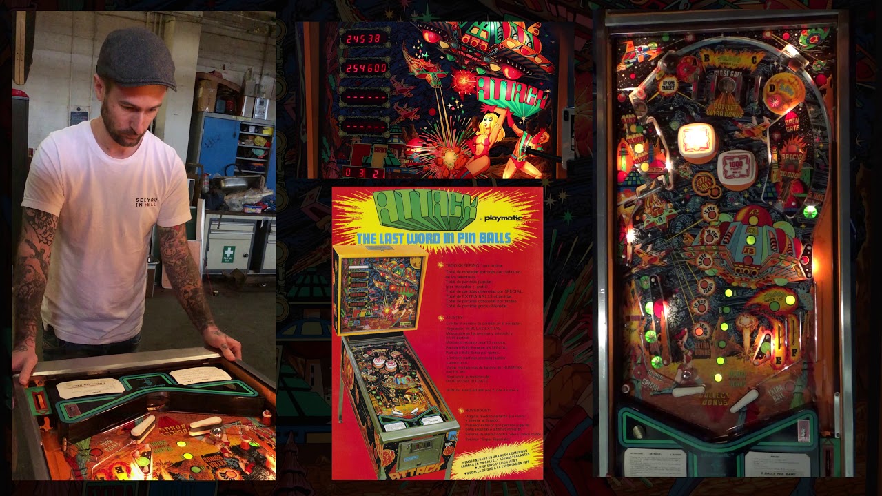 Attack Pinball by Playmatic - overview and game play
