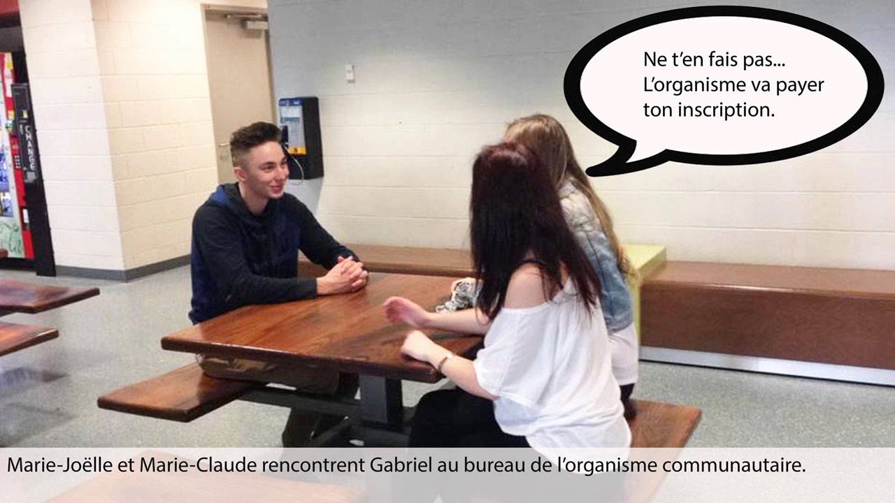 La partie de hockey