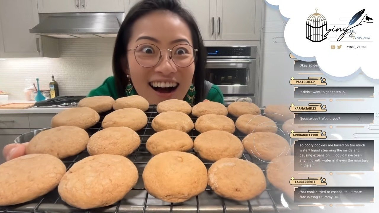 baking ginger(wug) cookies!!! 🍪