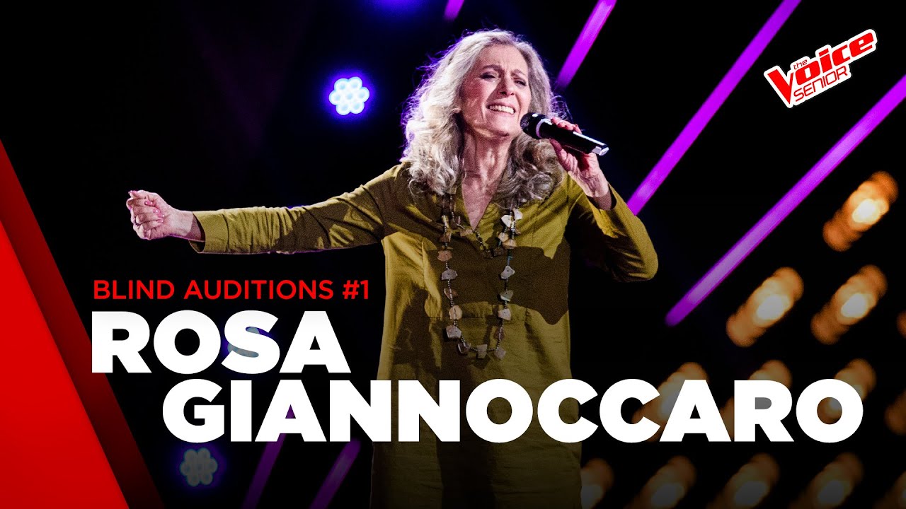 Rosa Giannoccaro - “E salutala per me” | Blind Auditions #1 | The Voice Senior Italy | Stagione 2
