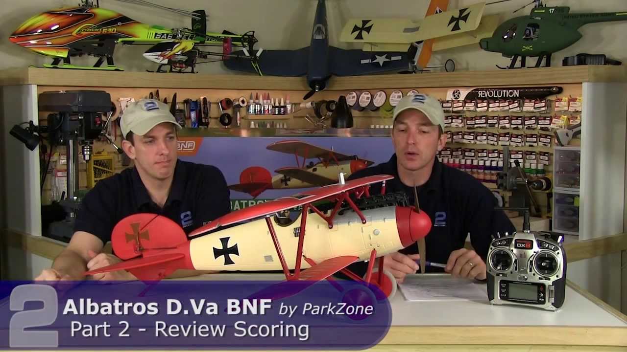 ParkZone Albatros DVa WWI BNF Review - Part 2, Scoring