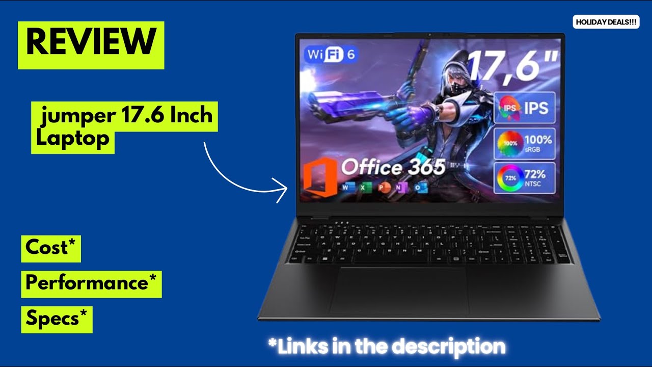 Jumper 17.6” Laptop Review (2026) – 16GB RAM + 640GB SSD | Best Windows Laptop for Students & Work?