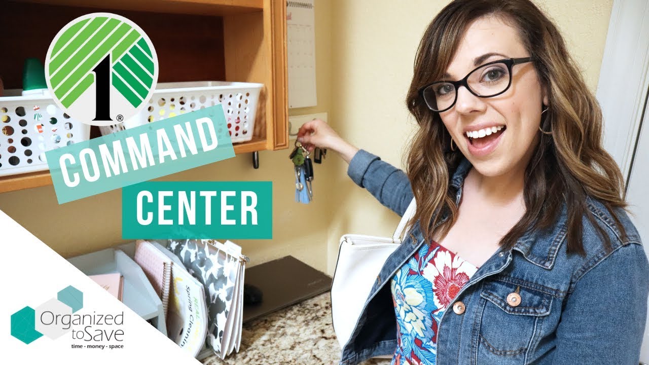 CREATE A COMMAND CENTER TO MAKE YOUR LIFE EASIER