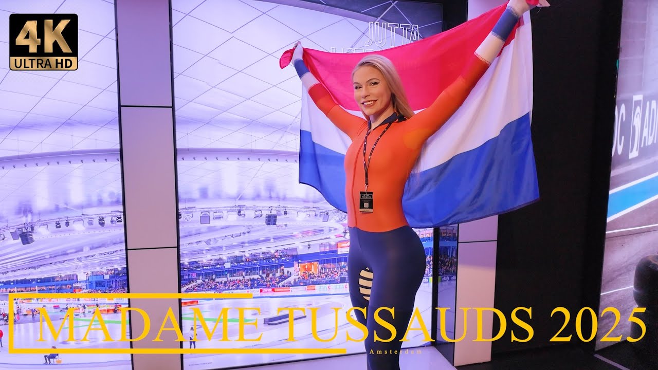 Walking Through Fame: Madame Tussauds Amsterdam 2025 in 4K