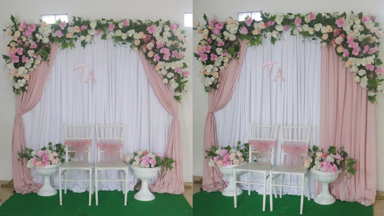 DIY SIMPLE DEKORASI WEDDING SEDERHANA DI RUMAH