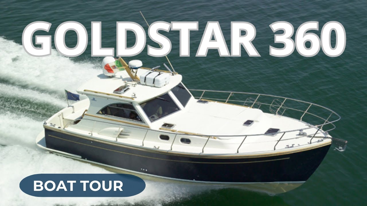 🇮🇹 BOAT TOUR -  CANTIERI ESTENSI GOLDSTAR 360 - ITALY
