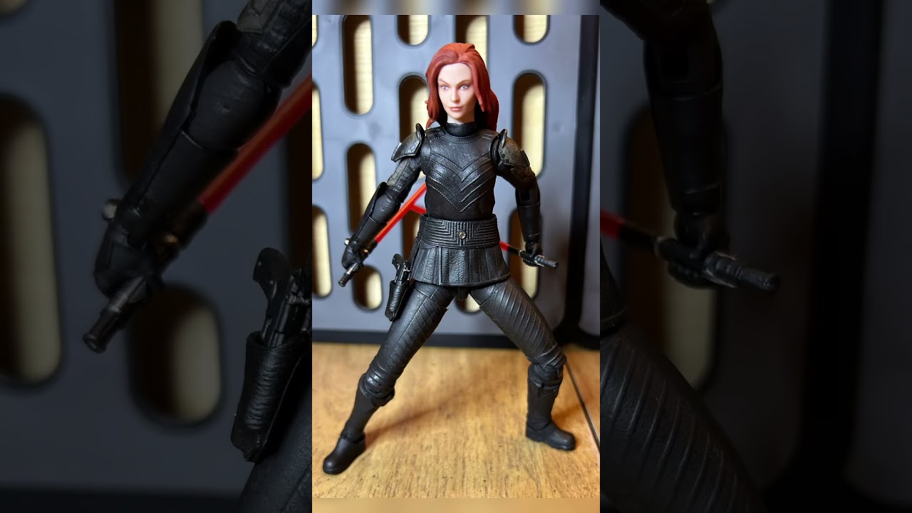 Star Wars Hasbro Black Series custom Sith Mara Jade.