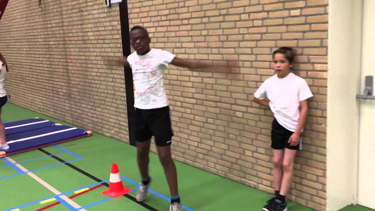 Fitness met groep 8