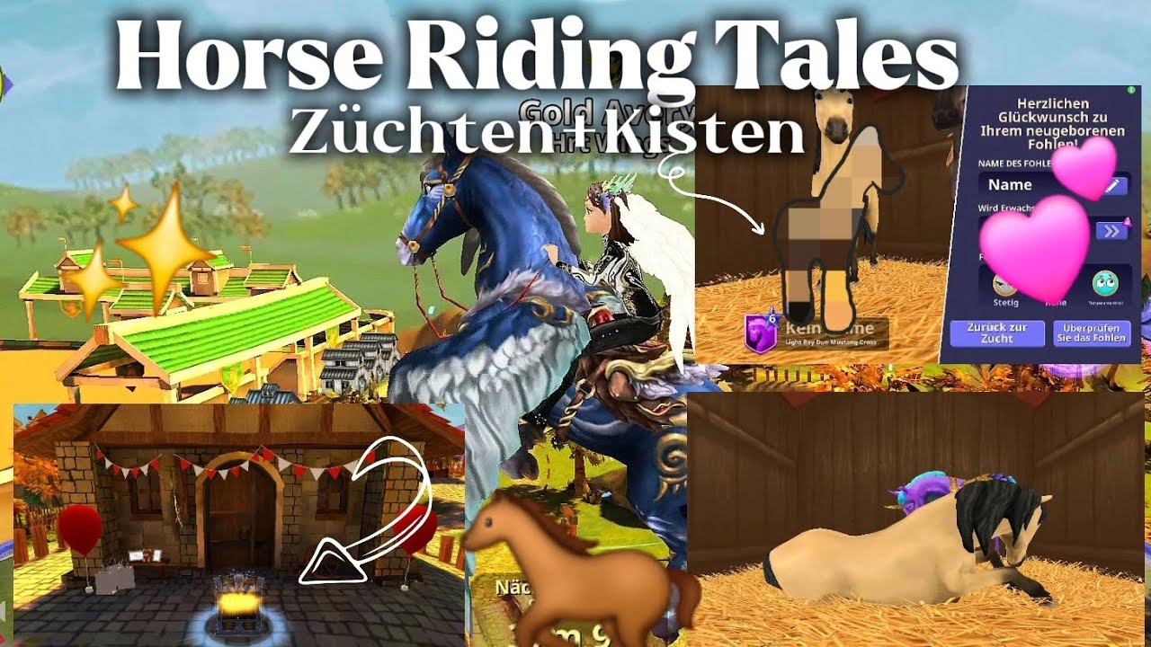 ✨️Kisten✨️+💕Züchten💕 in 👉🏼Horse Riding Tales👈🏼