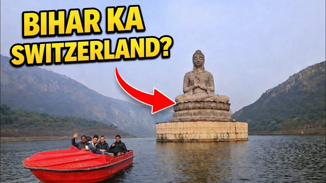 BIHAR KA SWITZERLAND😍 | Gora Katora Rajgir Complete Boating & Travel | @therazwivlogs 