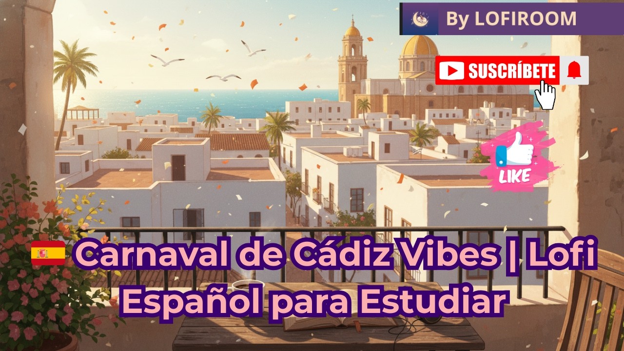 🇪🇸 Carnaval de Cádiz Vibes | Lofi Español para Estudiar