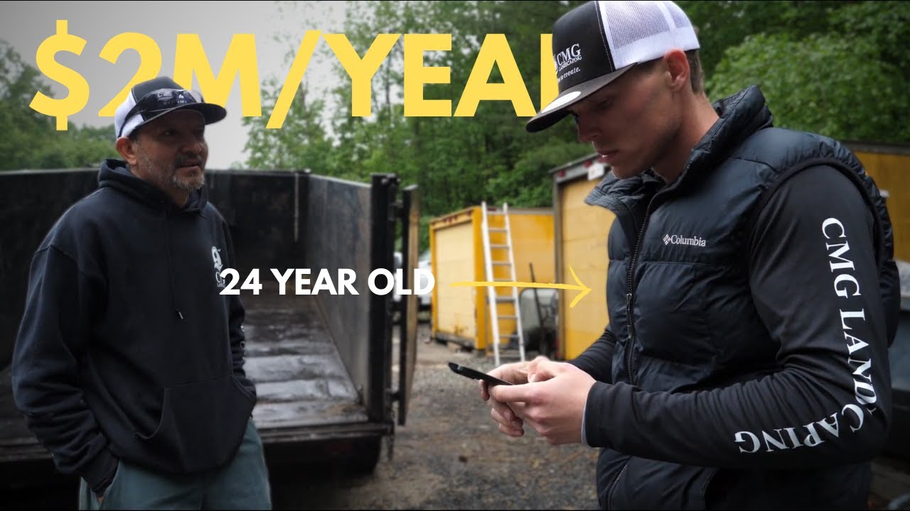24-Year-Old CEO Running a $2M Hardscaping Business | A Full Day in My Life
