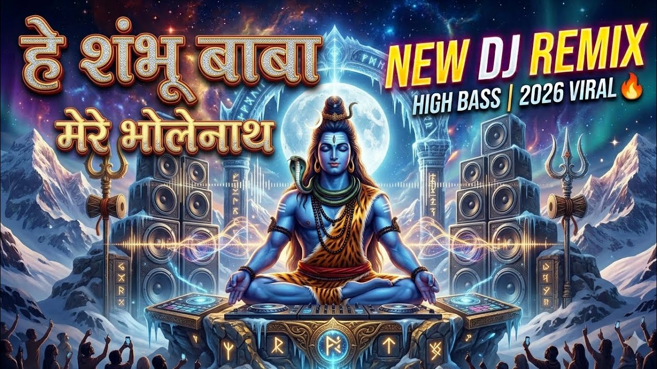 Hey Shambhu Baba Mere Bholenath | New DJ Remix 2026 🔥 | High Bass Shiv Bhajan [@HINDUBHAJAN84]