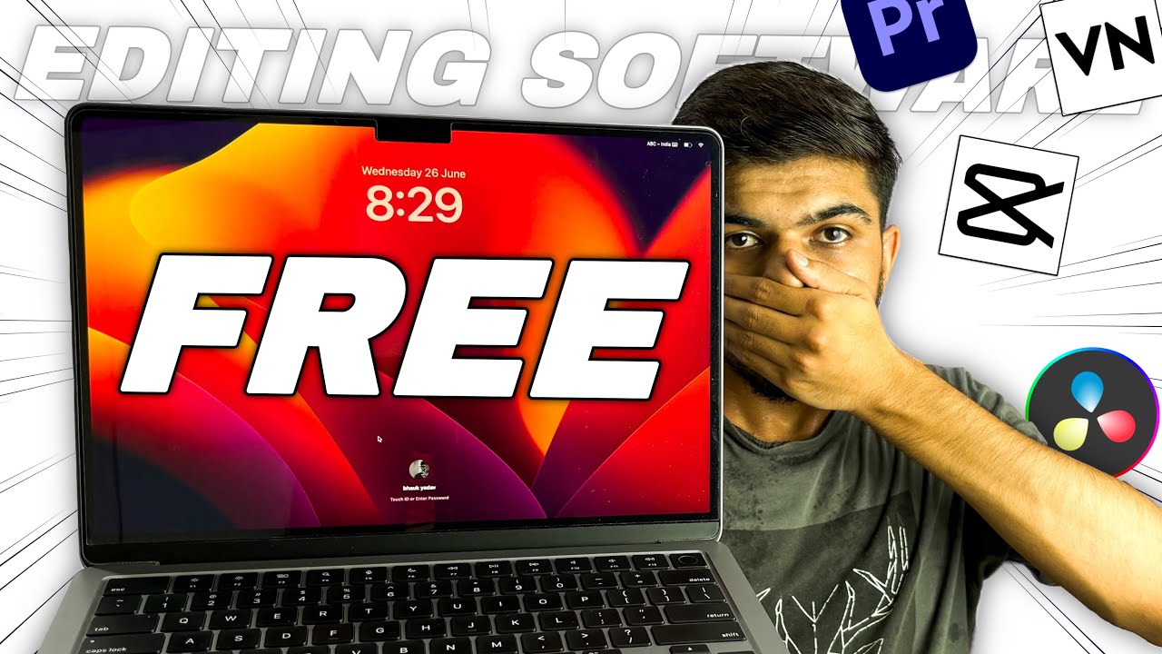 Top Free Editing Software For MacBook🔥| Macbook M4, M3, M2, M1