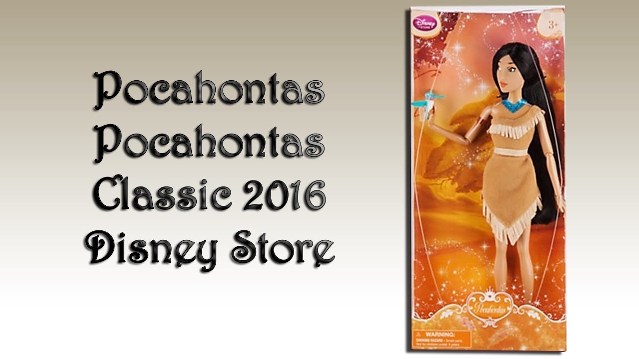 [Review] Boneca Pocahontas ~ Classic 2016 Disney Store (PT-BR)