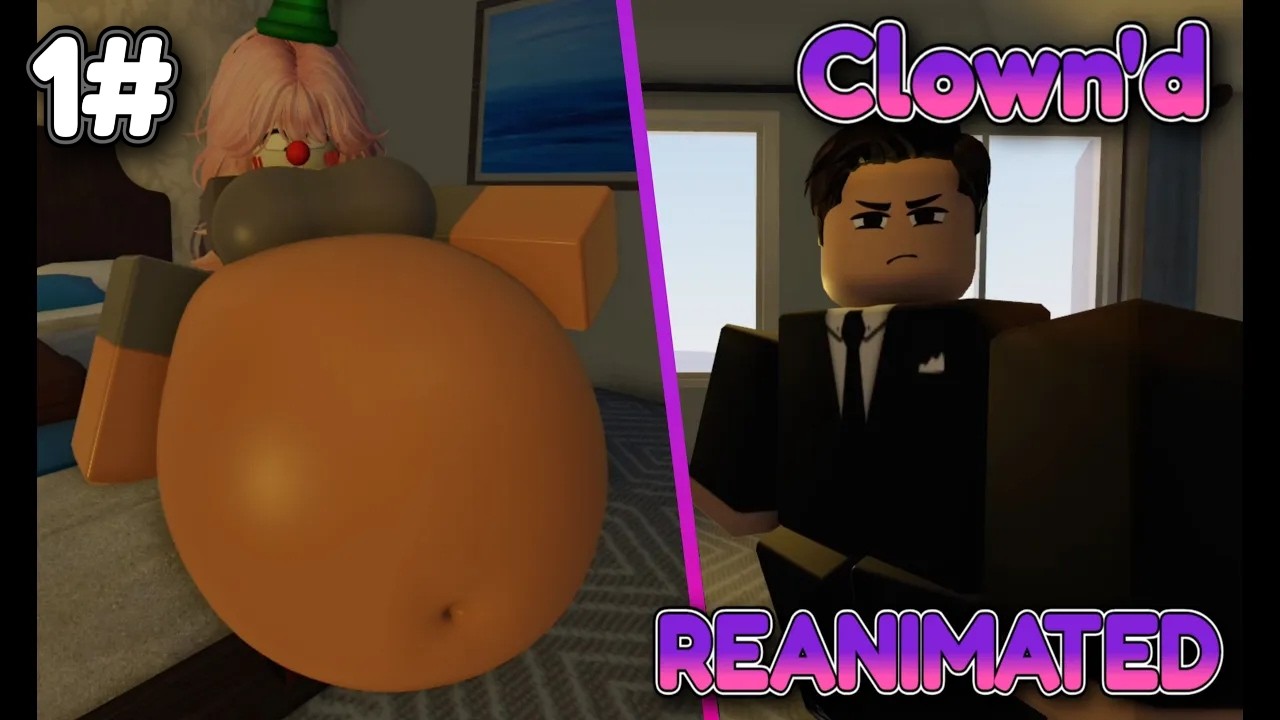 Clown'd [REANIMATED!] (Roblox Vore Animation)