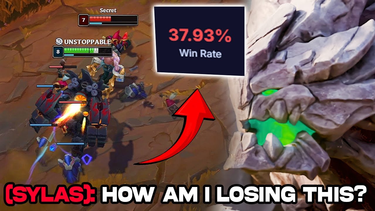 Как выиграть игру за Мальфита против Сайласа (САМЫЙ БОЛЬШОЙ КОНТР-ПИК В LEAGUE OF LEGENDS)