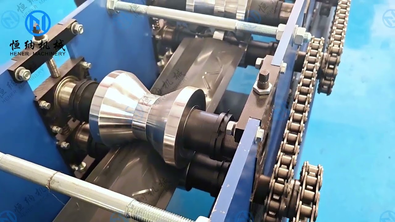 Steel omega profile roll forming machine whatsapp/wechat:+8615530763231 Email:hener4@henerrfm.