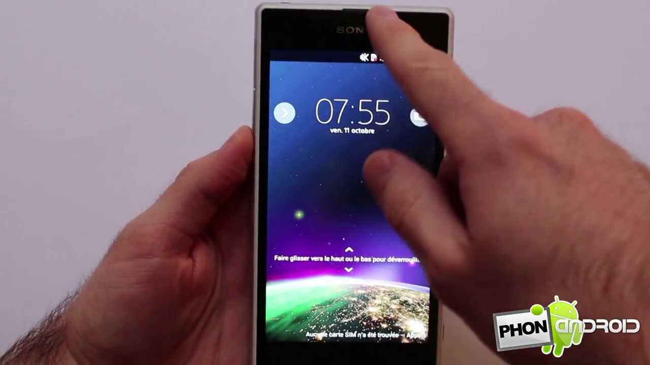 Sony Xperia Z1 Test - par Phonandroid.com