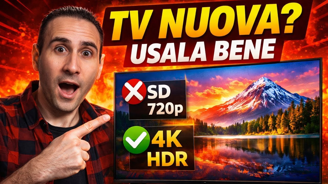 Hai Comprato una TV Nuova?Ecco le Impostazioni e i Contenuti per la Massima Qualità