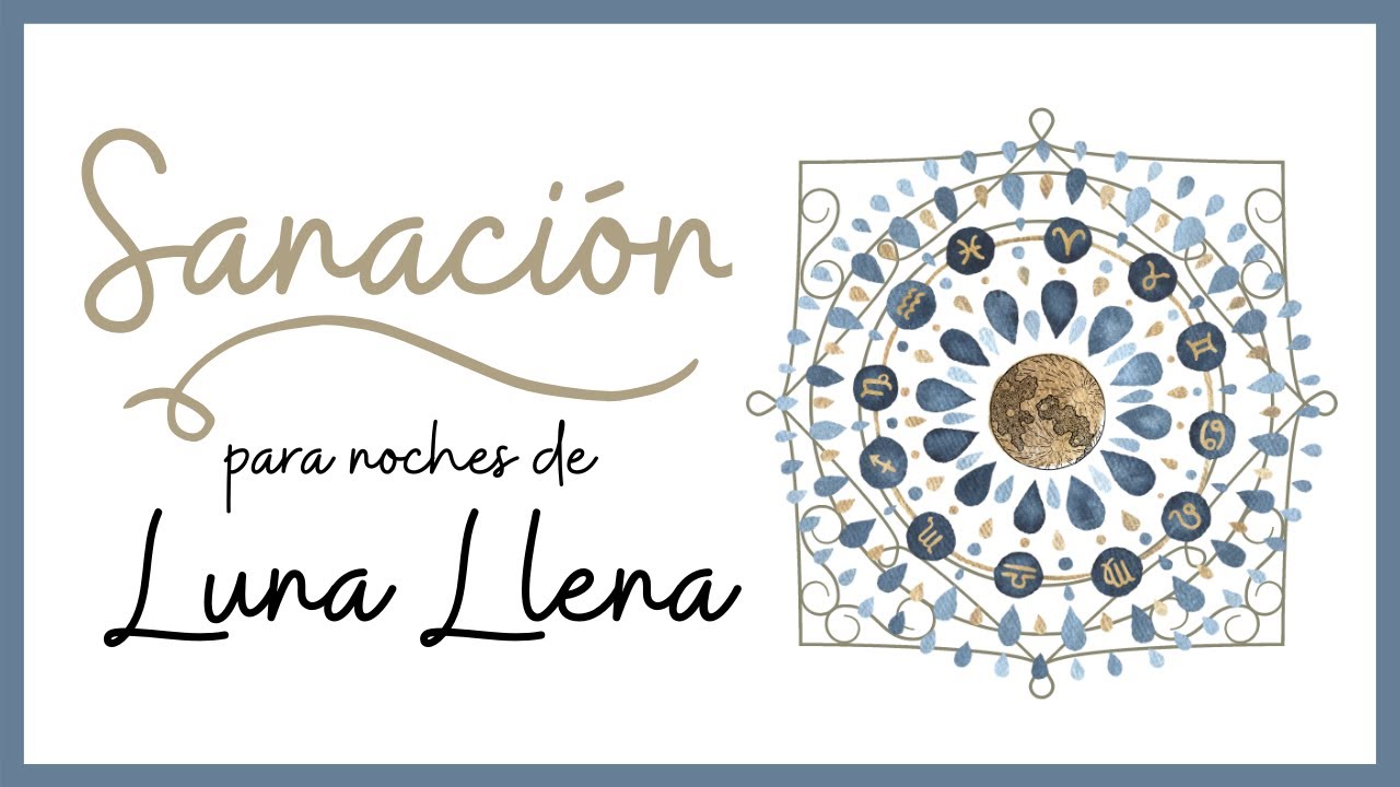 Meditación guiada Luna Llena 5 minutos 🌕 - Transmuta Tus Emociones.