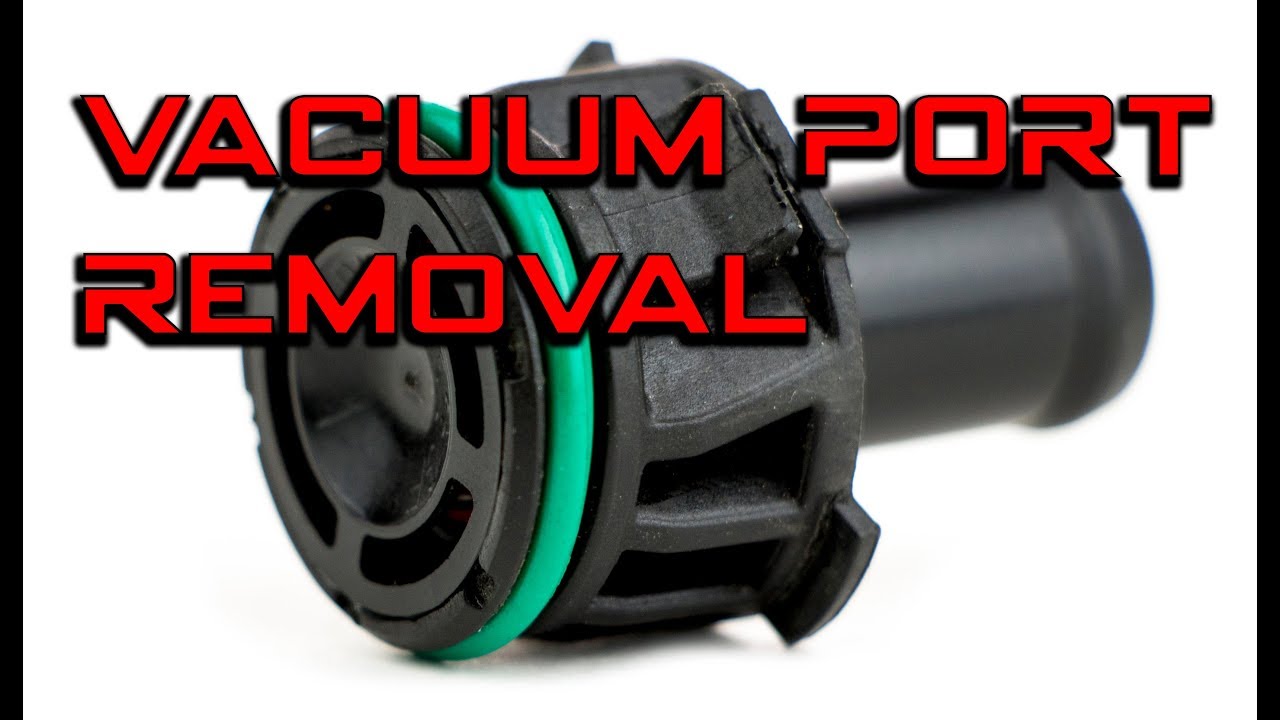 Vacuum pump rebuild - Vacuum port O-ring replacment