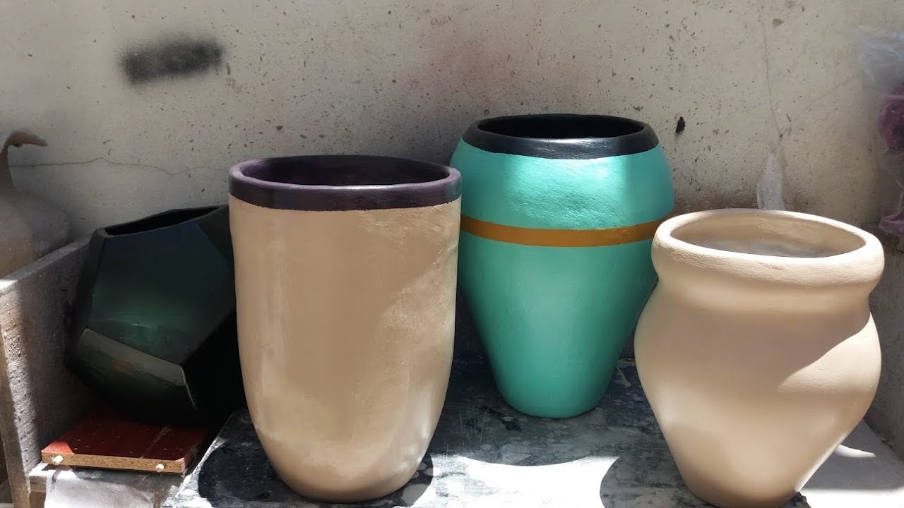 VASOS DE CIMENTO, AINDA MAIS LEVES DO QUE OS VASOS TRADICIONAIS