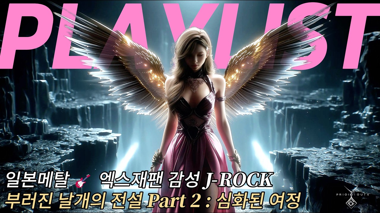 일본메탈 🎸 엑스재팬 감성 J-ROCK ㅣ 🥀 부러진 날개의 전설 Part 2 : 심화된 여정 (深まりゆく旅路) ㅣ 90년대 감성 락 발라드 믹스 🔥EP.02