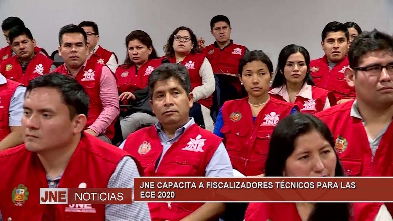 03/12/19 JNE CAPACITA A FISCALIZADORES T&Eacute;CNICOS  PARA LAS ECE 2020