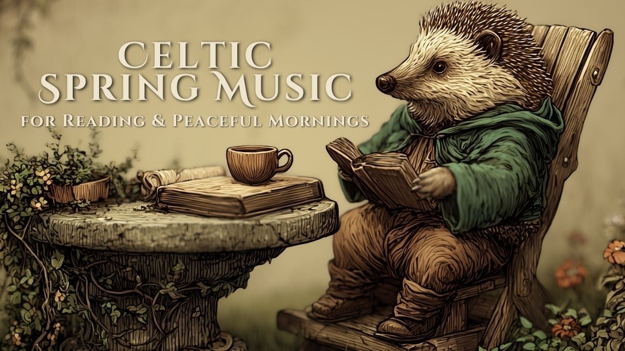 The Hedgehog&rsquo;s Spring Garden 🌼 Gentle Celtic Music for Reading & Peaceful Mornings