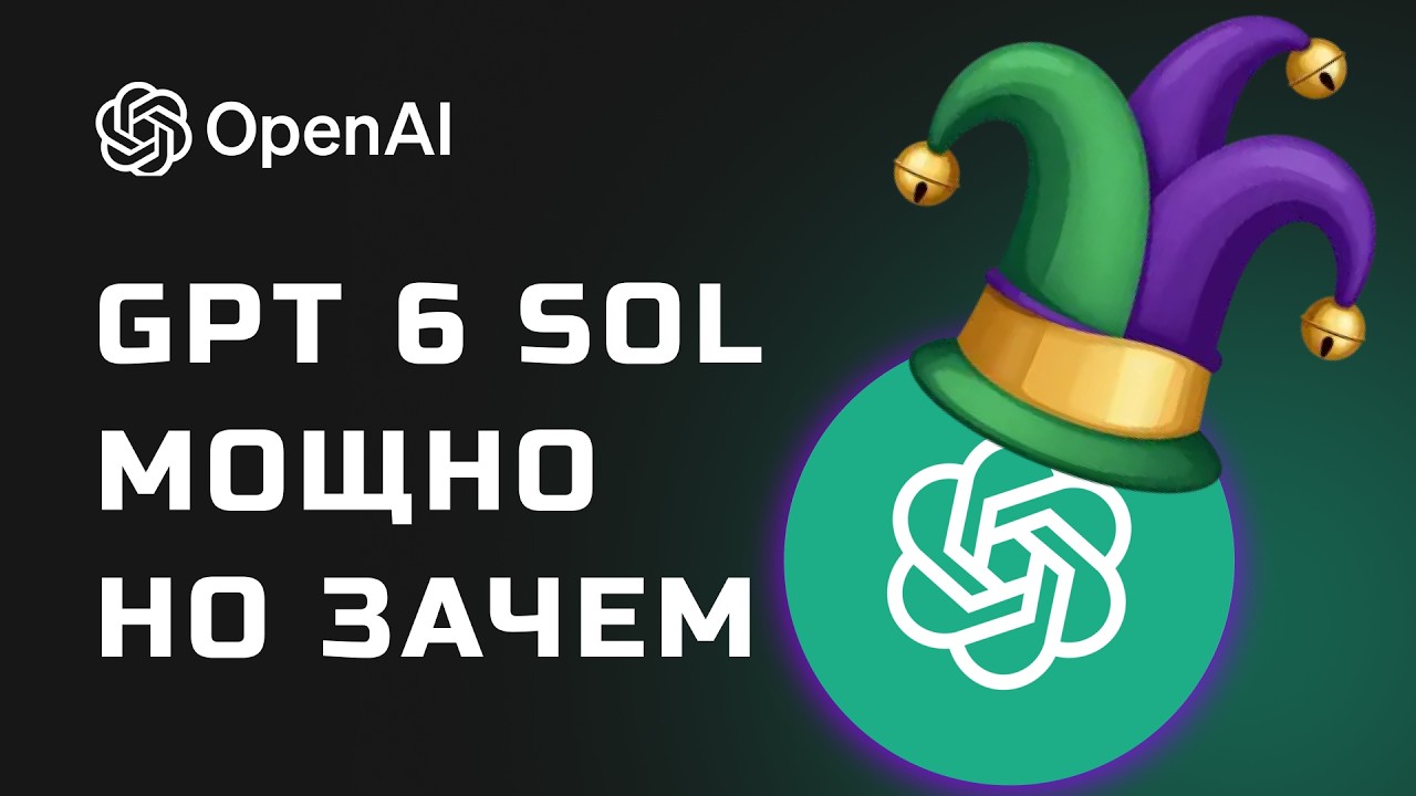 GPT-6 Sol &mdash; ЗАЧЕМ ОН НУЖЕН, ЕСЛИ ЕСТЬ ASTRA И OPUS 5.5?