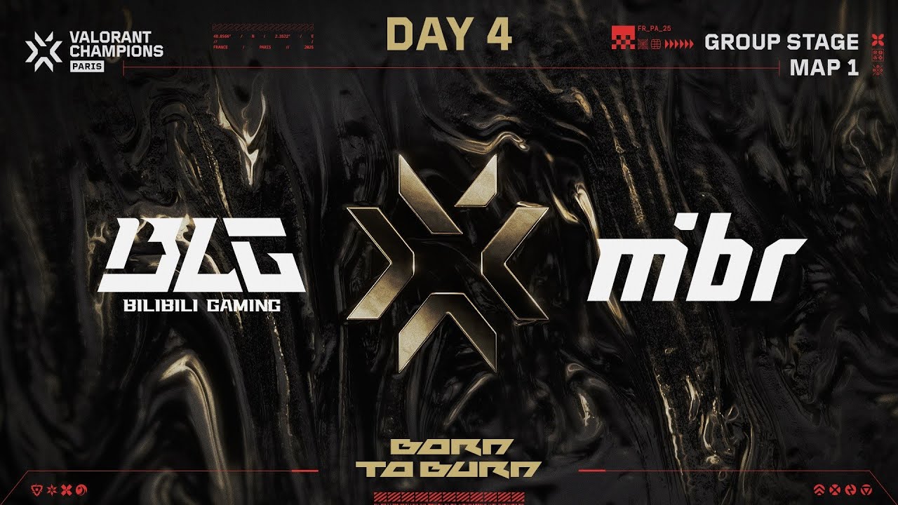 BLG vs. MIBR — VALORANT Champions Paris — Group Stage — Map 01