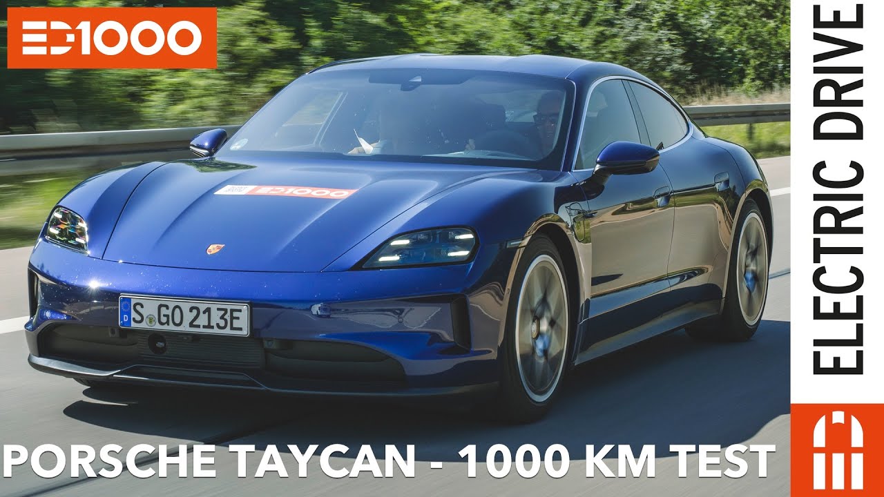 2025 Porsche Taycan Test | Wie schnell schafft Timo Bernhard 1000 Kilometer im Alltag? ED 1000 2025