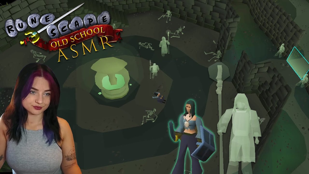 [ASMR] Old School RuneScape ⚔️ New Member ⚔️ Relaxing Questing, Ghosts Ahoy, Whispering (part 1)