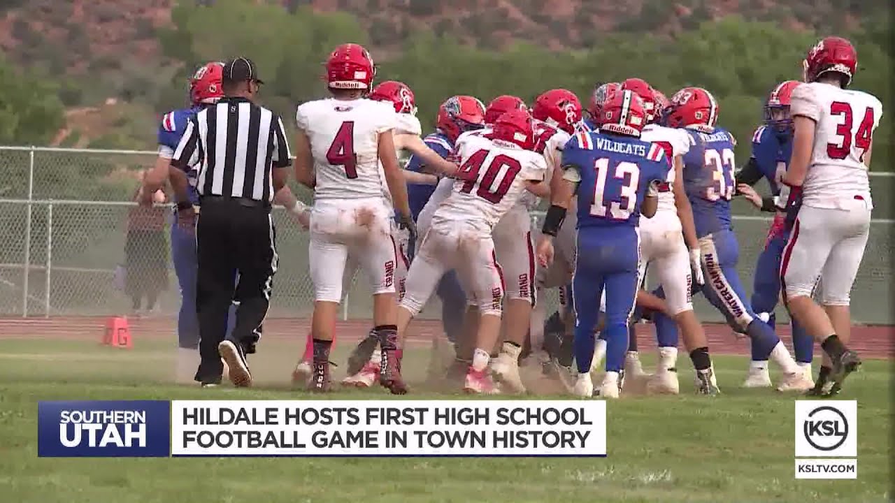 First-ever high school football game brings community together in Hildale