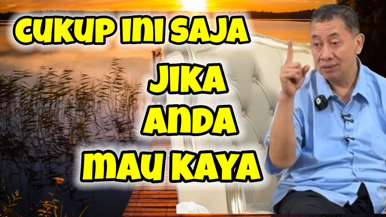 Lukukan jika mau kaya